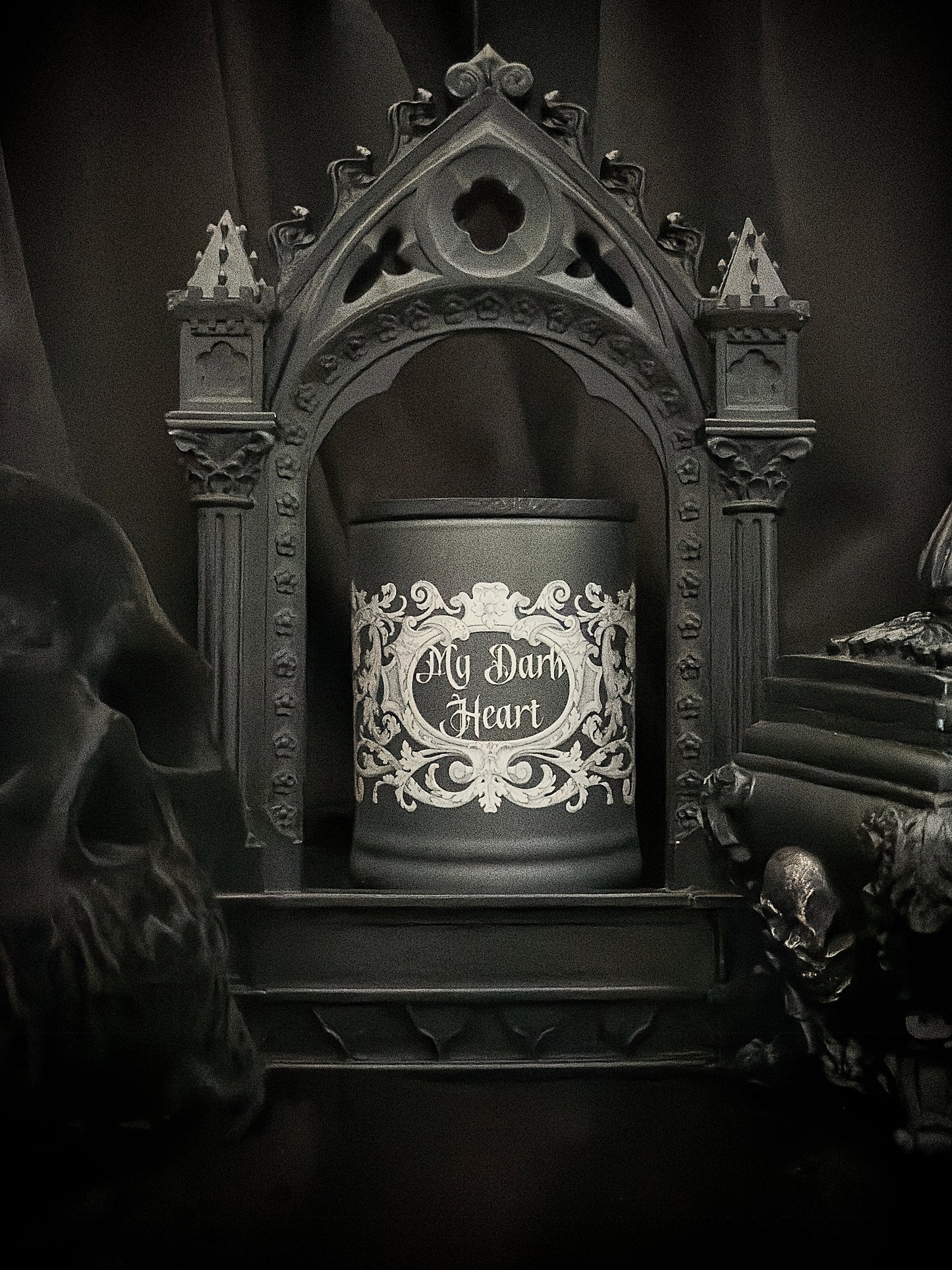 Presque Isle 10oz Ceramic Candle~My Dark Heart