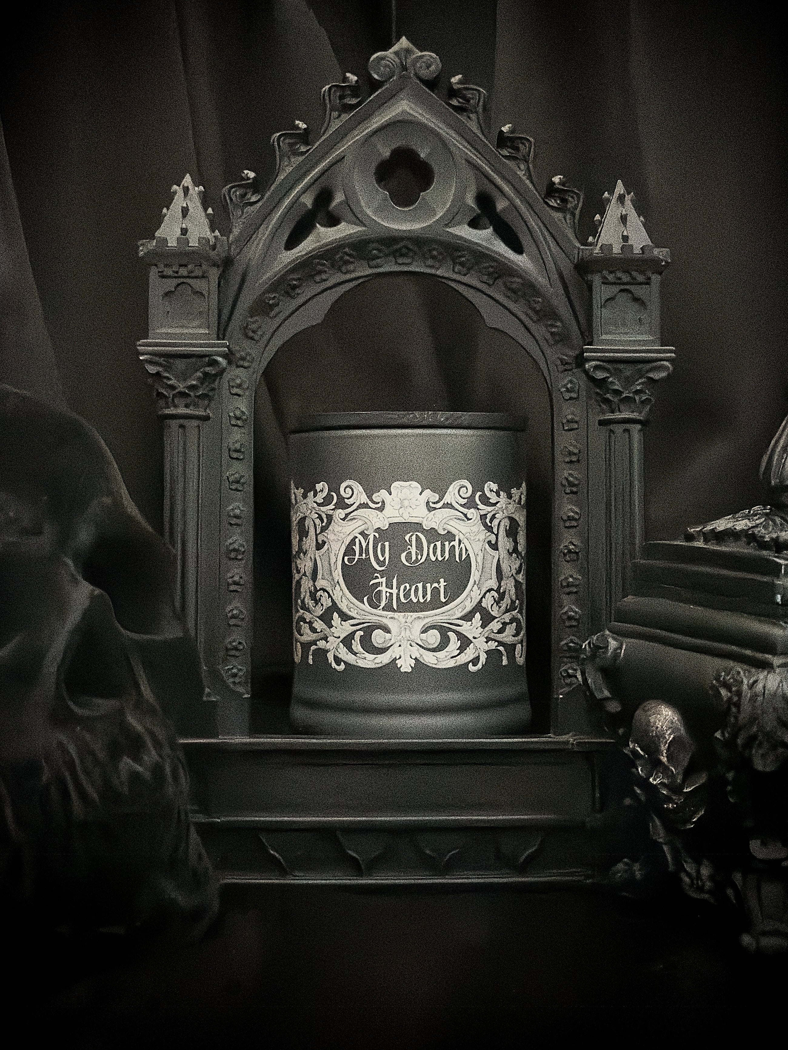 Presque Isle 10oz Ceramic Candle~My Dark Heart