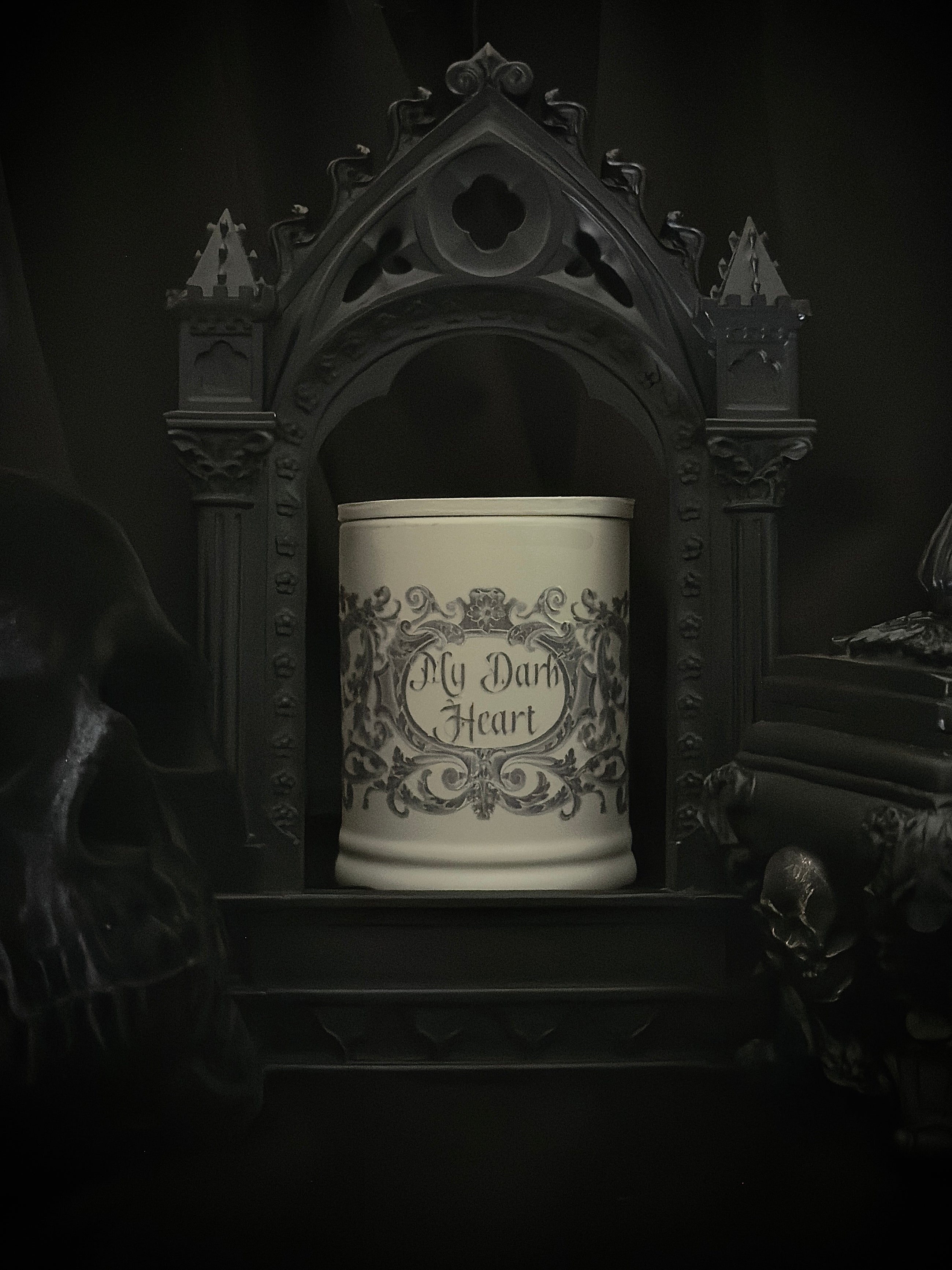 Presque Isle 10oz Ceramic Candle~My Dark Heart