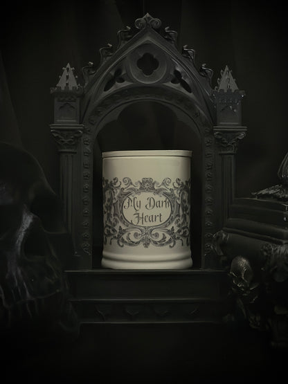 Presque Isle 10oz Ceramic Candle~My Dark Heart
