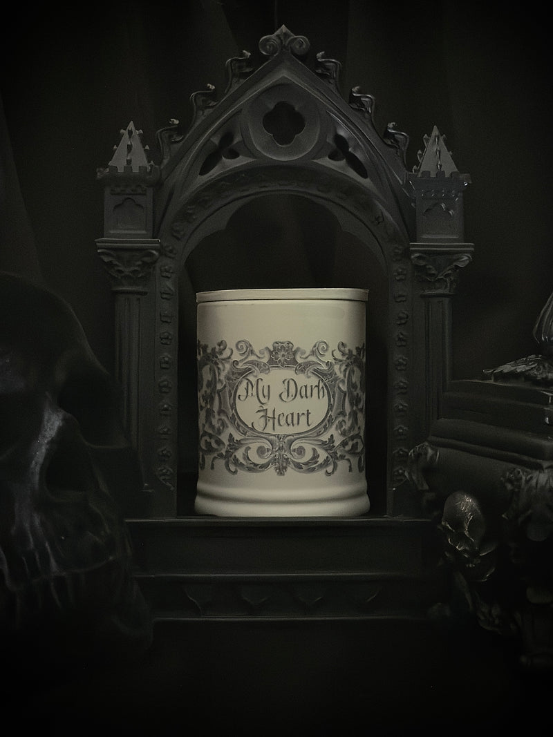 Presque Isle 10oz Ceramic Candle~My Dark Heart