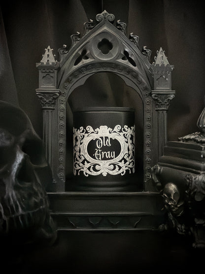 Presque Isle 10oz Ceramic Candle~Old Gray