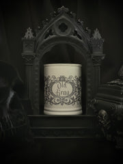 Presque Isle 10oz Ceramic Candle~Old Gray