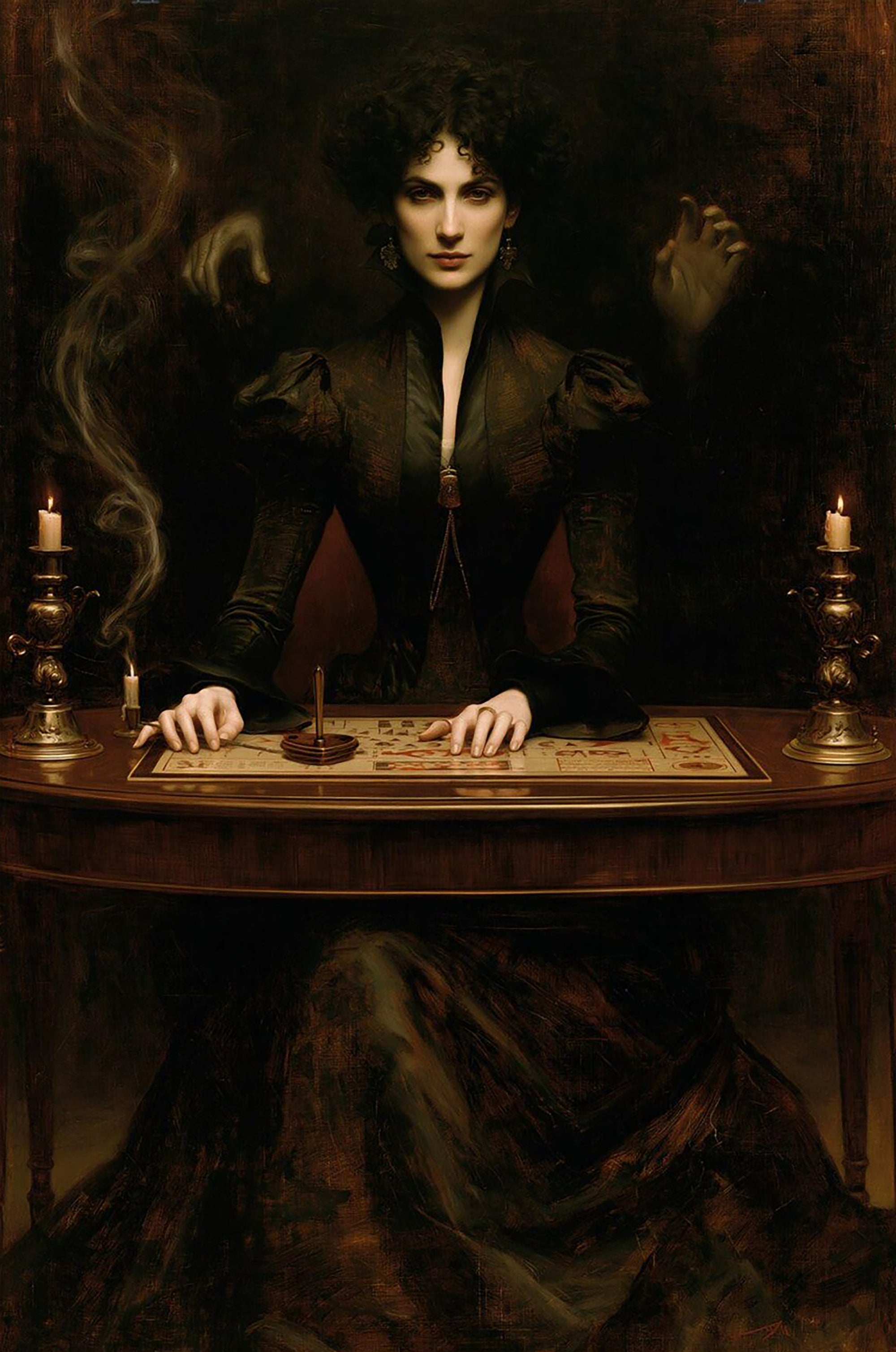 Petite Apothecary Candle Green Glass 6 oz~Séance